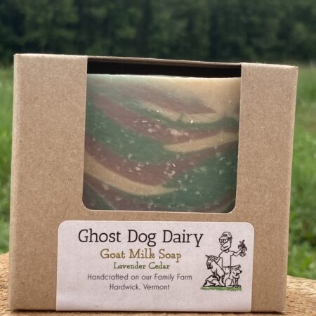 Handcrafted Goats Milk Soap - Lavender Cedar